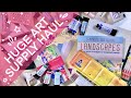HUGE ART SUPPLY HAUL | with a hint of stationery and a FACE REVEAL | New Zealand Art Shop Haul