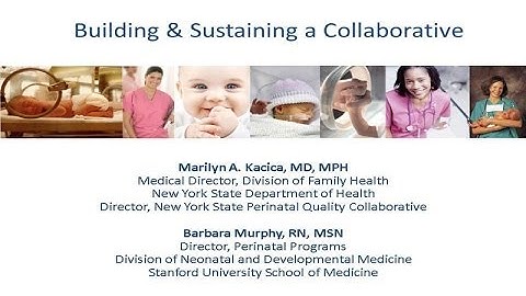 Building and Sustaining a Collaborative