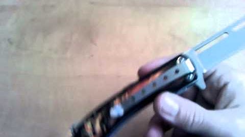 Straight Razor Style Spring Assist Pocket Knife - Dragon