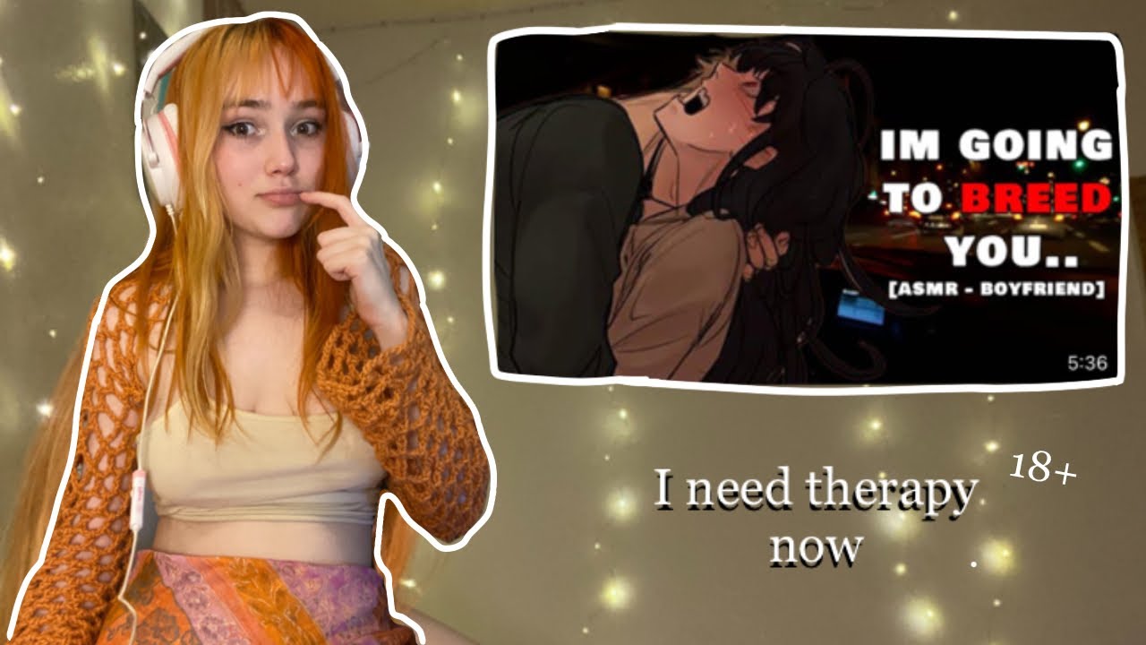 reacting to boyfriend asmr for the first time.. (worst decision of my life)