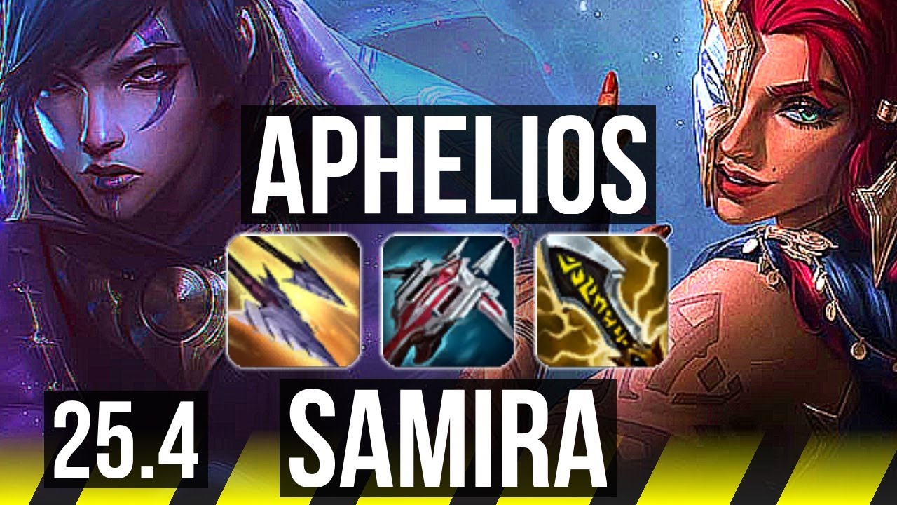 APHELIOS & Braum vs SAMIRA & Nautilus (ADC) | Quadra, 16/2/3, Legendary | EUW Grandmaster | 25.4