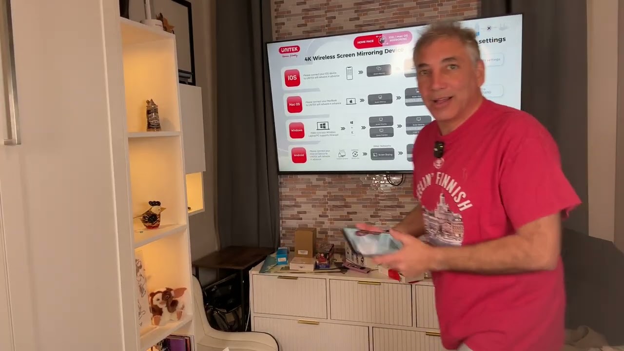 HDMI Screen Mirroring Device Review & Unboxing    4K