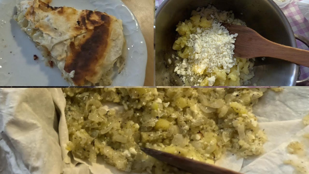 TAVADA PRATİK PATATESLİ BÖREK TARİFİ TAVADA PRATİK PATATESLİ BÖREK TARİFİ