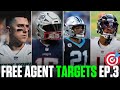 FA Targets! Nyheim Hines Cut/Ryan Bates Trade/ + Much More! Ep. 3