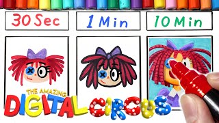 Drawing Ragatha in 30Sec.1Min.10Min(The Amazing Digital Circus)