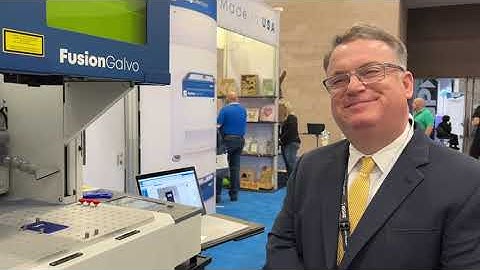 Jimmy Dubose quick view of the Epilog Laser G100 Fiber Galvo Laser System