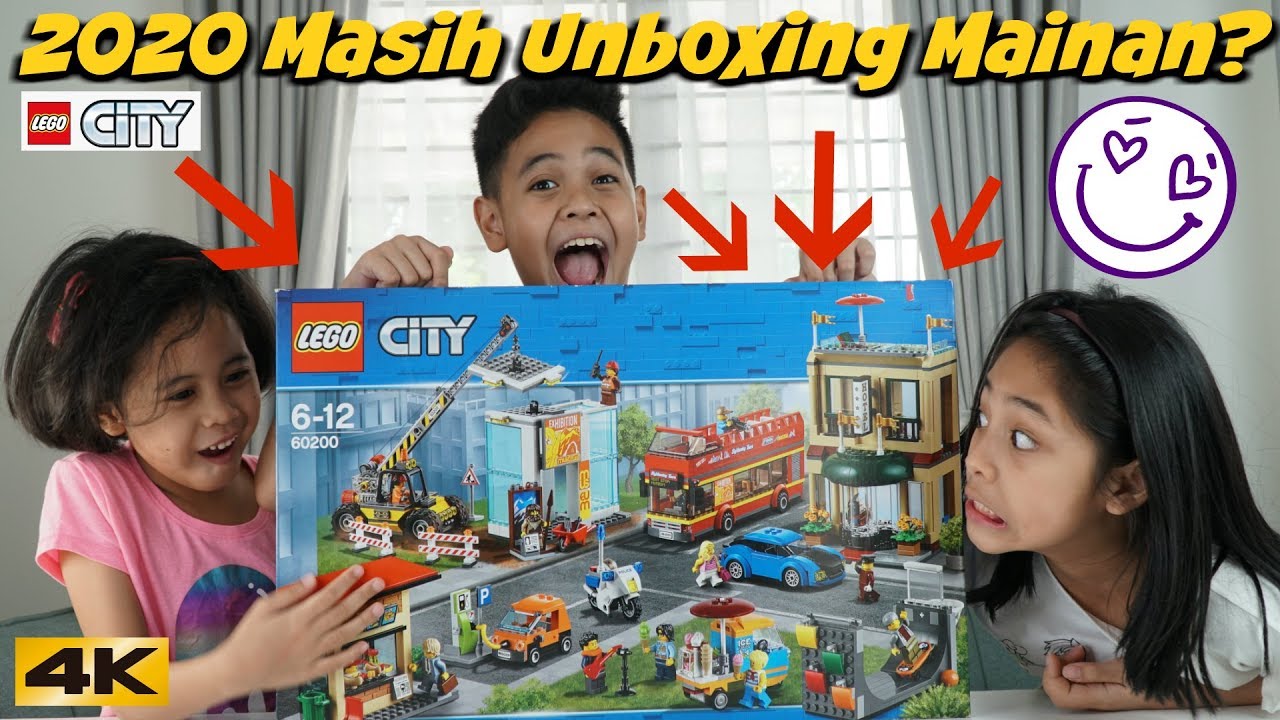 TheRempongsHD Unboxing Mainan LEGO CITY Seri 60200❗️. 