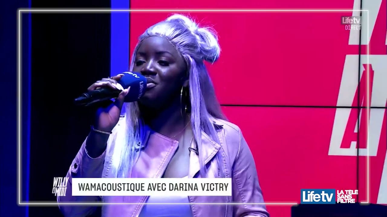 La belle Darina Victry interprète son