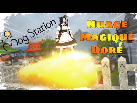 Final fantasy XIV - Nuage Magique Doré
