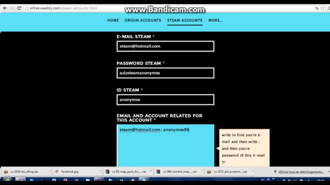 free steam accounts free steam accounts