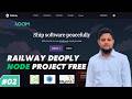02 Railway Cli Deploy Free Node Sequelize Mysql Project | NexXoom