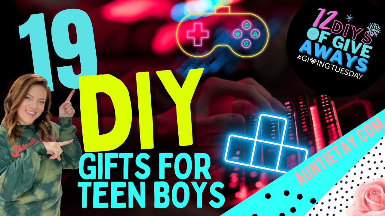 DIY Gifts Teen Boys Will Love - Homemade Gifts For Teen Boys