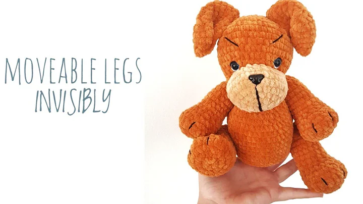 Crochet Toys: Creating Moveable Legs