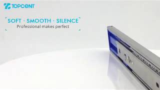 TOPCENT furniture soft close drawer slide