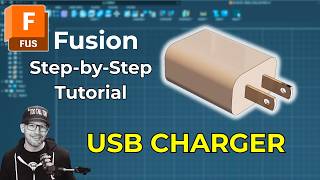 How To Model A Usb Wall Charger In Fusion: Step-by-step Tutorial With Tootalltoby