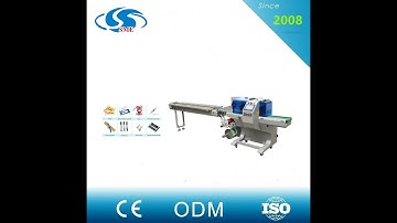 MZ 350XS Most Highest Cost Performance  CE TUV IEC Approved  3 Servo Horizontal Flow Wrap Machine