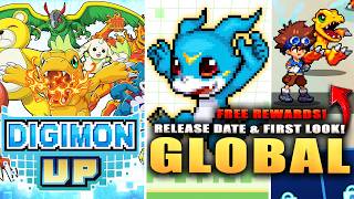 إطلاق لعبة DIGIMON UP العالمي ونظرة أولى! (مكافآت التسجيل المسبق) screenshot 2