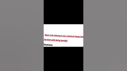 TNPSC AE 2023/Building Material and Construction Practices/Bricks/MCQ’s