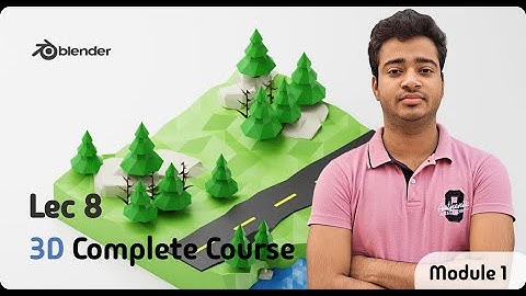 Properties pannel in blender | Lec 8 | Module 1 | PapayaSchool 