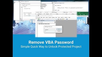 Remove VBA Password - Simple Quick Way to Unlock Protected Project