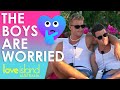 Zac and trent admit theyre worried about aidan and ryan  love island australia 2023