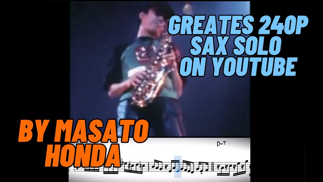 Cowboy Bebop - TANK! Solo Transcription (live) - YouTube