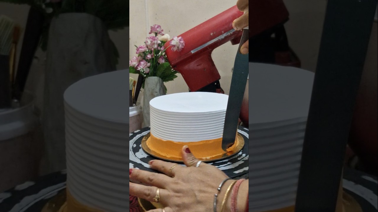 Easy birthday cake design 🎂 