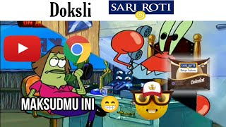 Aku Mencari Lagu, Sari Roti Original... (Spongebob Meme)