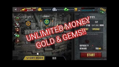 How to hack Zombie Frontier 3 UNLIMITED MONEY, GOLD & GEMS (very easy)