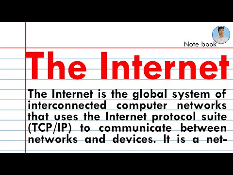 What is the Internet ? meaning of Internet