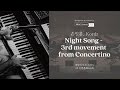 [MPyC Presents 2022]  Night Song - 3rd movement from Concertino