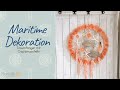 Maritime Sommerdeko - Traumfänger mit Capizmuscheln