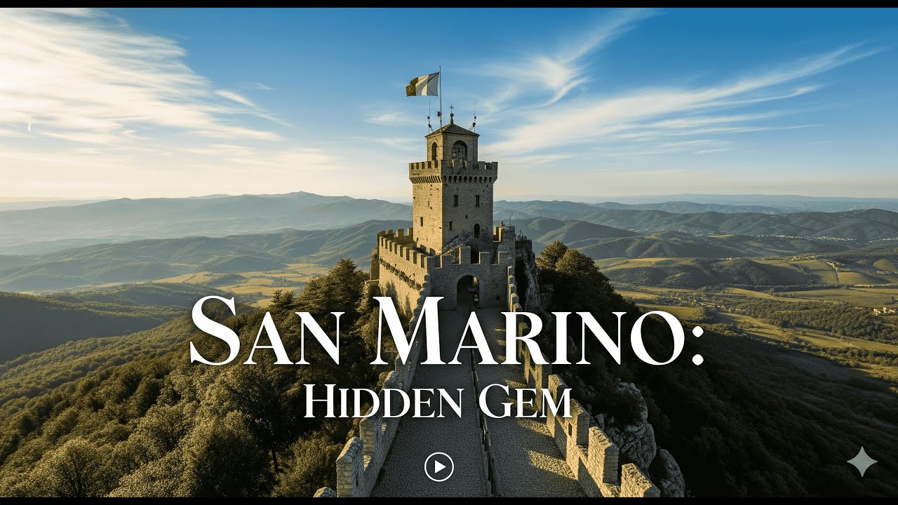 San Marino in 4K | Hidden Gems, History & Famous Food | Relaxing Travel Video