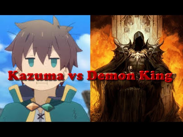 Kazuma meets the Devil King : r/Konosuba