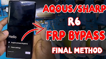 AQOUS Sharp R6 FRP Bypass All sharp Last Security 2025 Final Method
