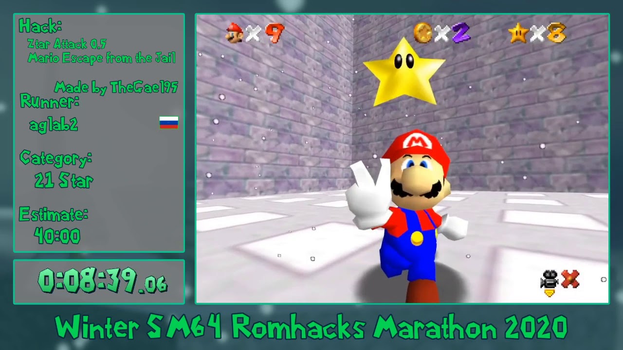 WSRM2020 - Escape from the Jail 21 Star by aglab2