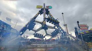 Atmos Fear Technical Park Loop Fighter Offride The Hoppings 2025
