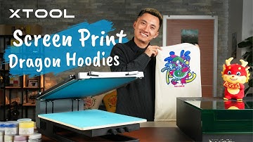 How to Screen Print a DIY Dragon Shirt for Your New Year Gift with xTool Screen Printer