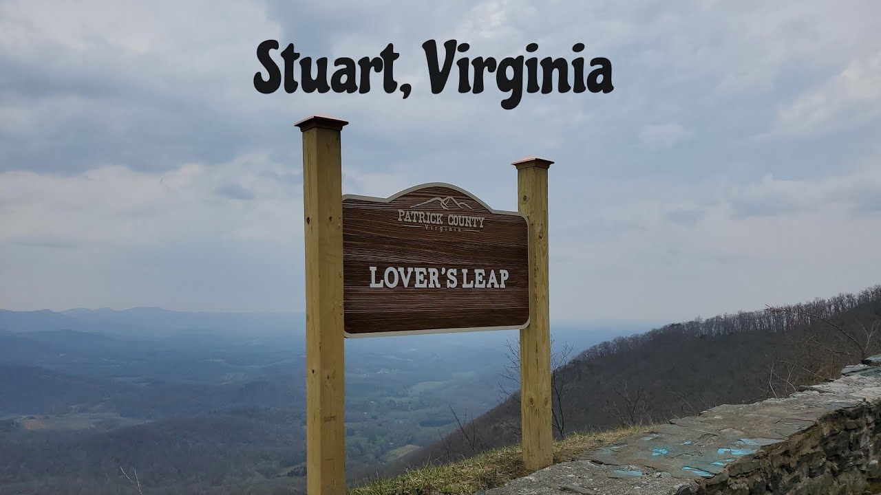 "Lovers Leap" Stuart, Virginia. Graffiti, Love locks, Nature, and The