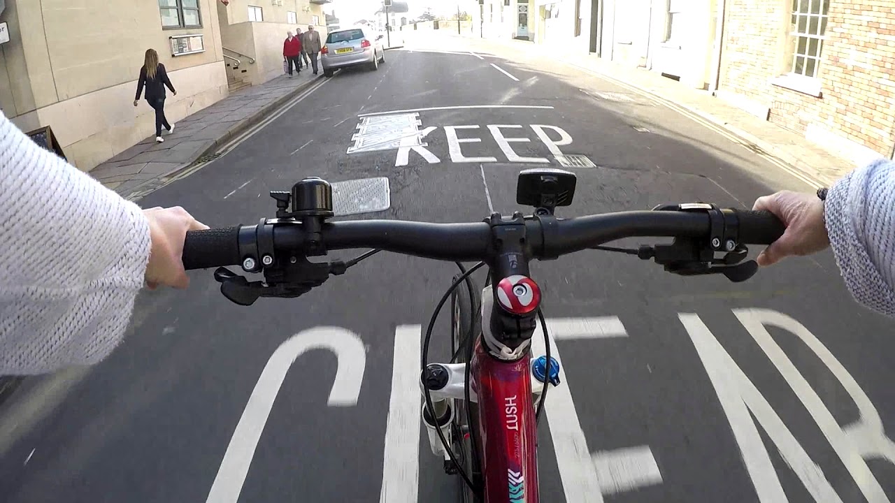 Hereford, by Drone (DJI Mavic Pro) and  Bike.