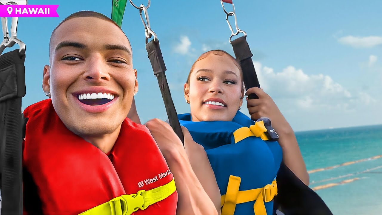 Мой первый парасейлинг с Йонной..