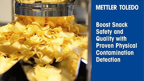 Proven Physical Contamination Detection in Snacks | @mtproductinspection