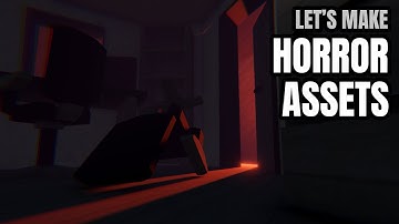 Make Game-Ready Horror Assets in Blender (Office Pack From Scratch)