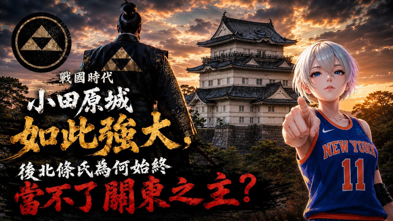 戰國時代的小田原城如此强大,后北條氏爲何始終當不了關東之主?