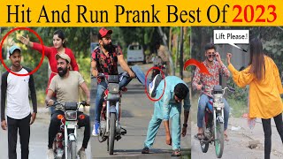 Hit And Run Prank Best of 2023 - Epic Reactions 😂😂