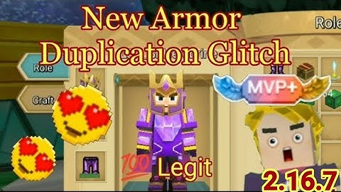 Skyblock New Armor Dup Glitch 😱🤯🔥 (2.16.7) 💯 Works | Blockman Go Adventure