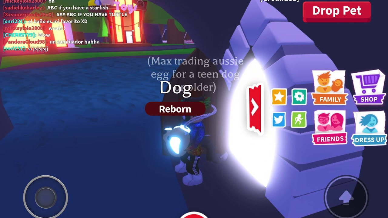 Making neon dog adopt me YouTube