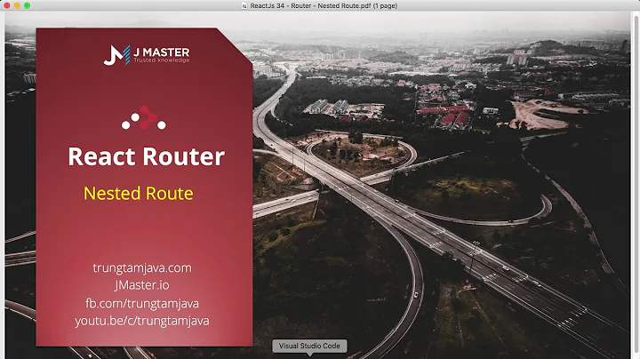 ReactJs - Router -  Nested Route Tạo các sub menu lồng nhau | JMaster.io Trung Tâm Java