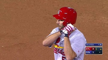 STL@COL: Wainwright drives in two with a double