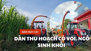 KAYHAN KE 125 : THU HOẠCH CỎ VOI, NGÔ SINH KHỐI CHẠY THỰC TẾ TRÊN ĐỒNG. HOTLINE TƯ VẤN : 0932567969
